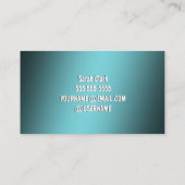 Flirtingおもしろい Business Card 名刺 (裏面)