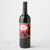 Flirty Wine Labels to Ignite Romance! ワインラベル (正面)