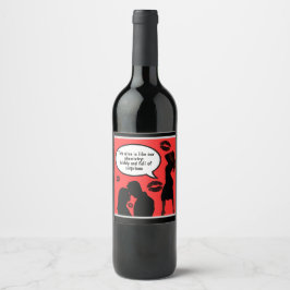 Flirty Wine Labels to Ignite Romance! ワインラベル