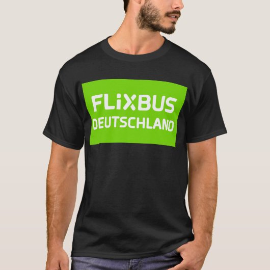 FlixbusドイツTシャツ Tシャツ (正面)