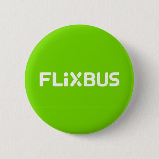Flixbusバッジ 缶バッジ (正面)