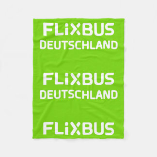 Flixbusブランケット フリースブランケット