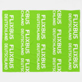 Flixbusブランケット フリースブランケット (正面(横))