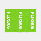 Flixbus Throw Blanket フリースブランケット (正面(横))