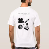 Flixnjoystix.com Tシャツ (裏面)