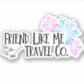 FLMTCビニールステッカー シール (正面)