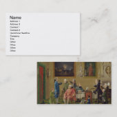 Floの家のホレスマンイギリスの紳士 名刺 (正面/裏面)