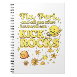 Flo & Peri Can Kick Rocks – 面白いホルモン ノートブック