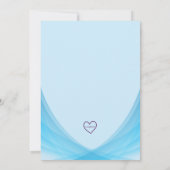 Float into Four, Pool Animals 4th Birthday 招待状 (裏面)