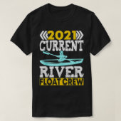 Float Trip 2021 Current River Float Crew Float The Tシャツ (デザイン正面)