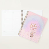 Floating Bear with Balloons – Soft Pastel Dreamsca プランナー手帳 (ディスプレー)