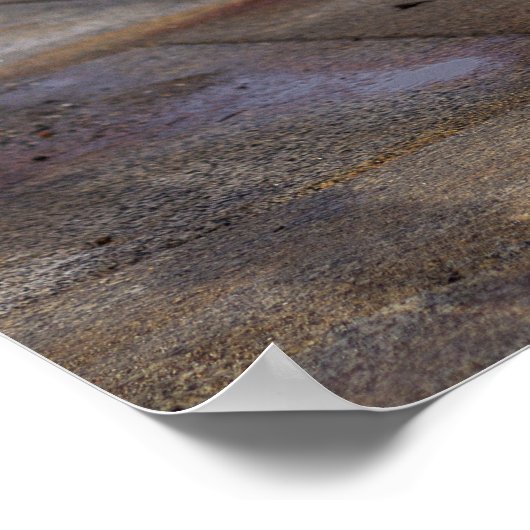 Floating by Golden Gate Bridge ポスター (角)