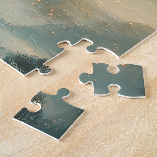 Floating Christmas Tree Puzzle ジグソーパズル (側面)