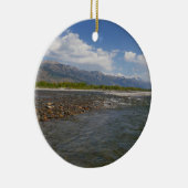 Floating Down the Snake River II セラミックオーナメント (右)