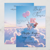 Floating Dreams & Gentle Hugs 招待状 (正面/裏面)