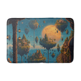 Floating Dreamscapes: Surreal Sky Islands バスマット