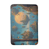 Floating Dreamscapes: Surreal Sky Islands バスマット (正面縦)