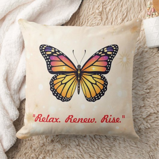 "Floating Golden Beauty" クッション (ブランケット)