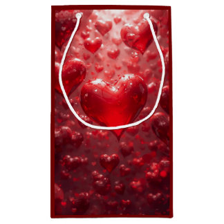 FLOATING HEARTS スモールペーパーバッグ