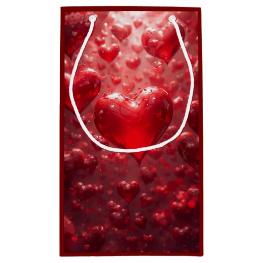 FLOATING HEARTS スモールペーパーバッグ (裏面)