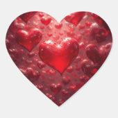 FLOATING HEARTS ハートシール (正面)