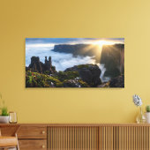 Floating Island Mount Roraima - Moody Prehistoric  キャンバスプリント (インサイチュ (リビング))