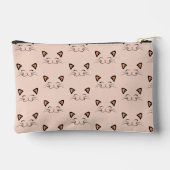 Floating Kitten Cat Face Pattern Pencil Case アクセサリーポーチ (裏面)