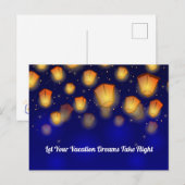 Floating Lantern Vacation ポストカード (正面/裏面)