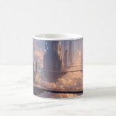 Floating Metropolis in the Clouds コーヒーマグカップ (中央)