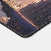 Floating Metropolis in the Clouds デスクマット (コーナー)