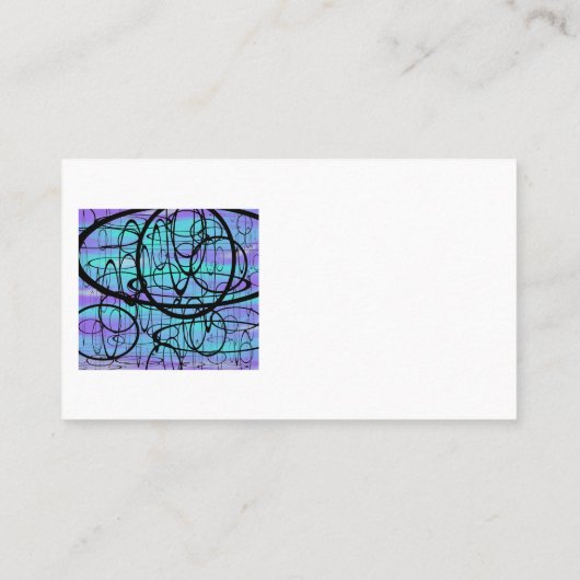 FLOATING MIND IN BLUE 名刺 (裏面)