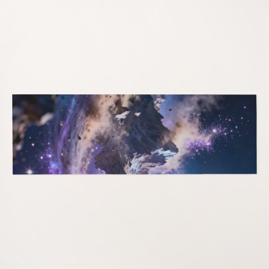 Floating mountains crumble into dust  ヨガマット (裏面(横))