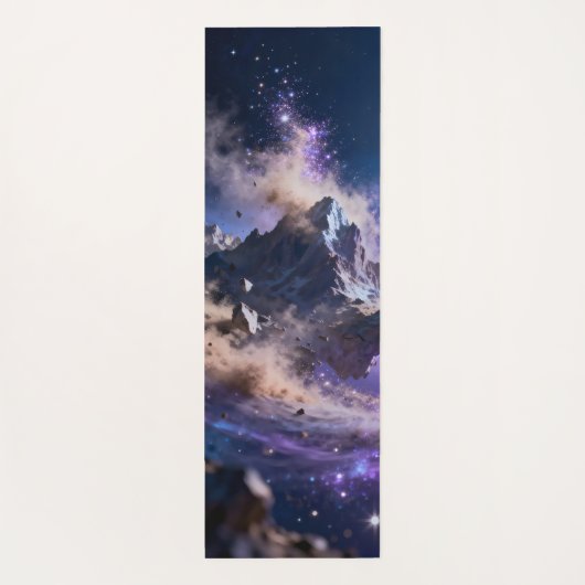 Floating mountains crumble into dust  ヨガマット (裏面)