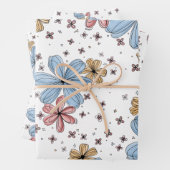 Floating Petals – Floral Wrapping paper ラッピングペーパーシート (インサイチュ)