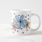 Floating Petals – Full Color Mug ジャンボコーヒーマグカップ (右)