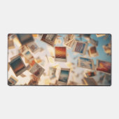 Floating Polaroid Memories デスクマット (正面)