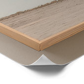 Floating Ruined City Blossom Tree Surreal ポスター (角)