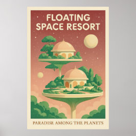 Floating Space Resort ポスター