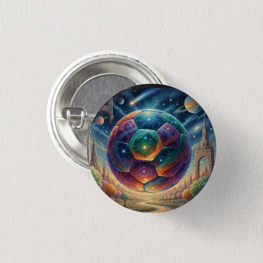 Floating Sphere of Light 缶バッジ (正面&裏面)
