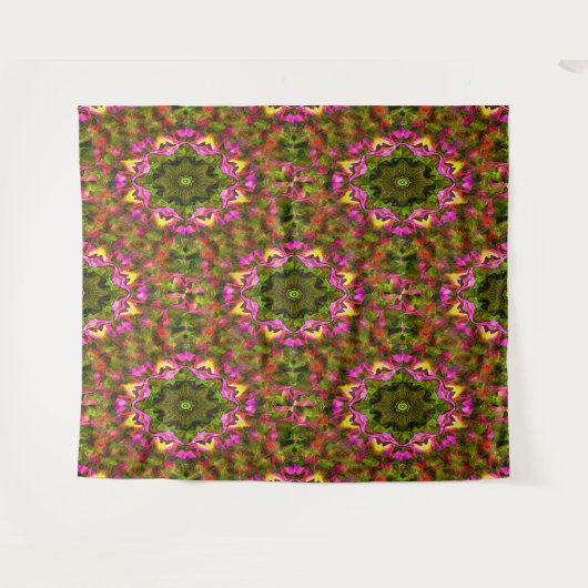 Floating Summer flowers..... タペストリー (正面(横))