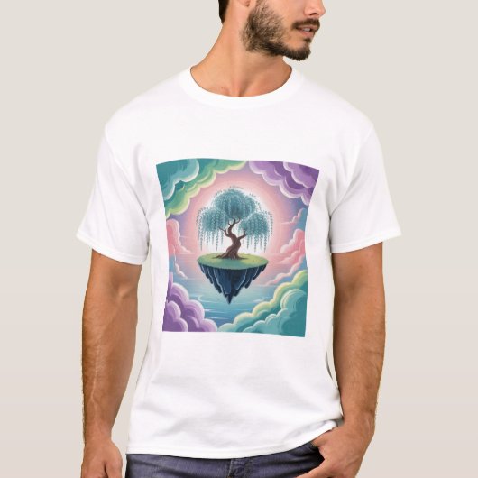 Floating Willow&Tree Dreams Tシャツ (正面)