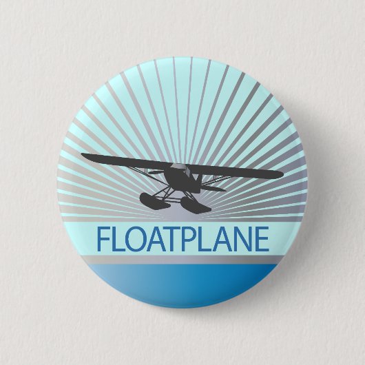 Floatplane 缶バッジ (正面)