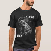 Flock Boss flock Boss Huhn Love Roosters 5 Tシャツ (正面)