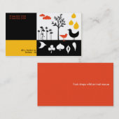 Flock Drops名刺 名刺 (正面/裏面)