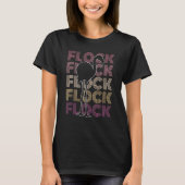 Flock For A Flamingo Tシャツ (正面)