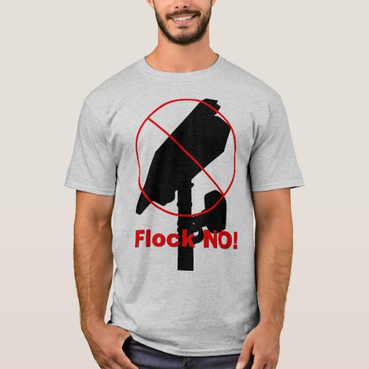 Flock No Tシャツ (正面)