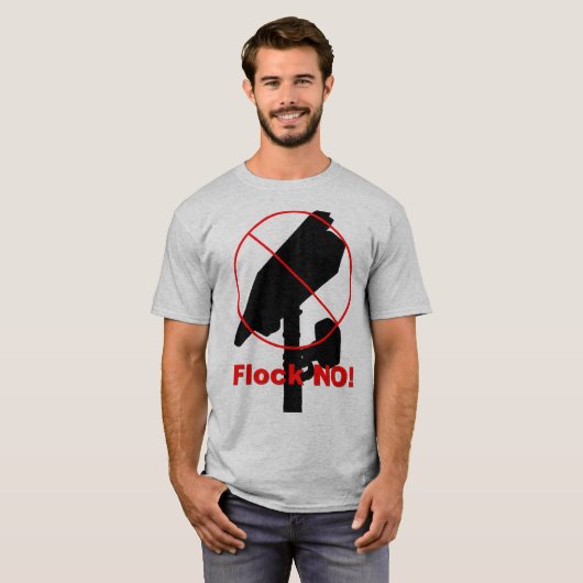 Flock No Tシャツ (正面フル)
