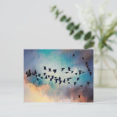 Flock Togetherはがき ポストカード (スタンド正面)