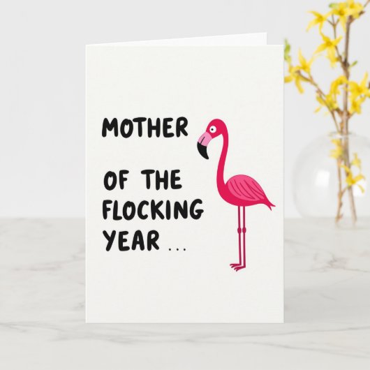 Flocking Great Mother カード (黄色い花)