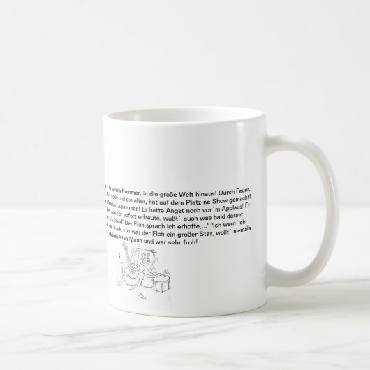 Floh Zirkus Tasse コーヒーマグカップ (右)